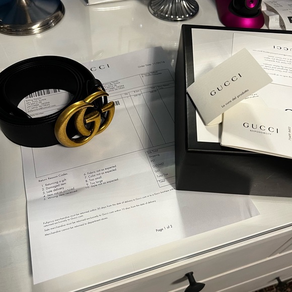 Authentic GG belt . Size 100/40. 1.5 “ - Picture 4 of 4